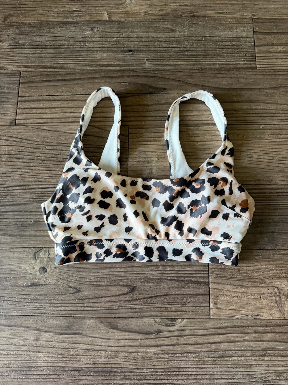 NWT aerie Leopard-Print Swim Top
